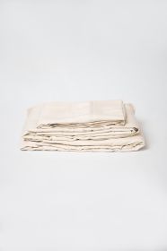 Omne Sleep 5-Piece Cream Bamboo Split King Hypoallergenic Sheet Set