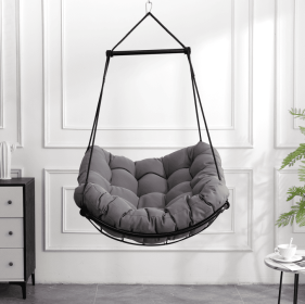 Metal Swing Sling Chair-It Is Forbidden To Sell On The Temu Platform (Color: Grey)