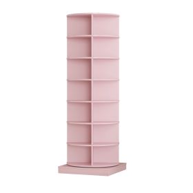 New 360 Rotating Shoe Cabinet With 7 Layers Can Accommodate Up To 28 Paris Shoes (Option: Gray)
